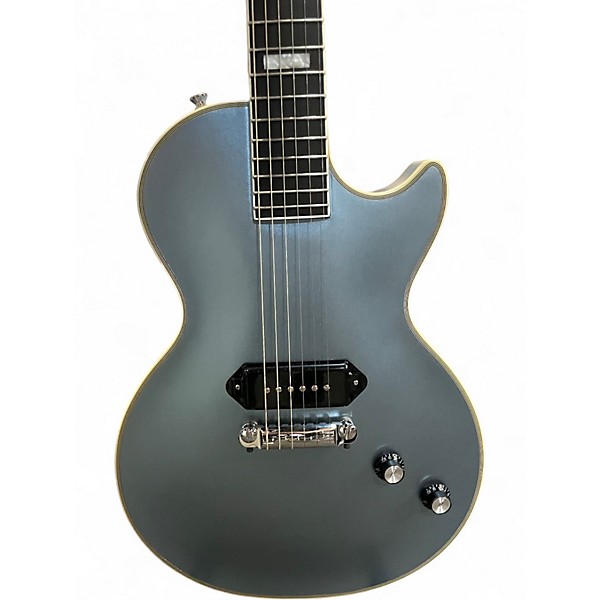 Used Epiphone Jared James Nichols "Blues Power" Aged Pelham Blue Solid Body Electric Guitar