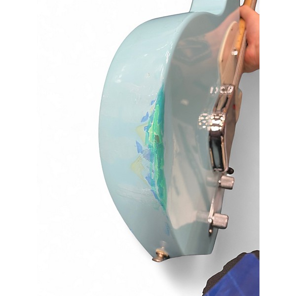 Used Fender Standard Telecaster BLUE Solid Body Electric Guitar