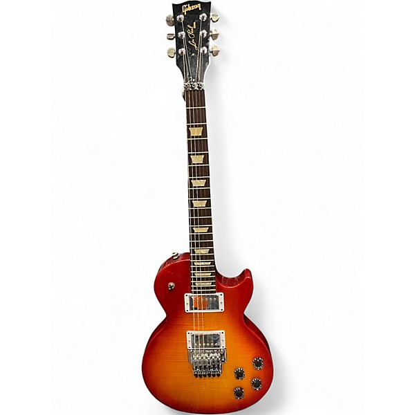 Used 2014 Gibson Traditional Pro II Floyd Rose Cherry Sunburst Solid Body Electric Guitar