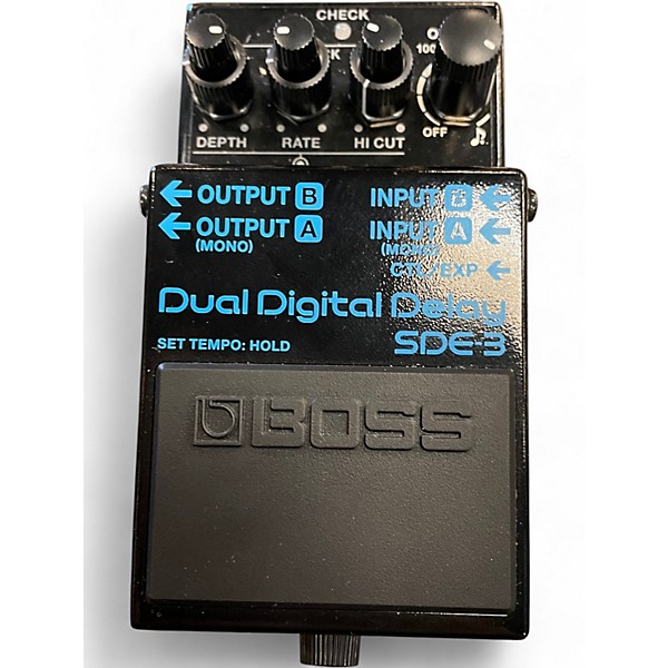Used BOSS SDE3 Effect Pedal