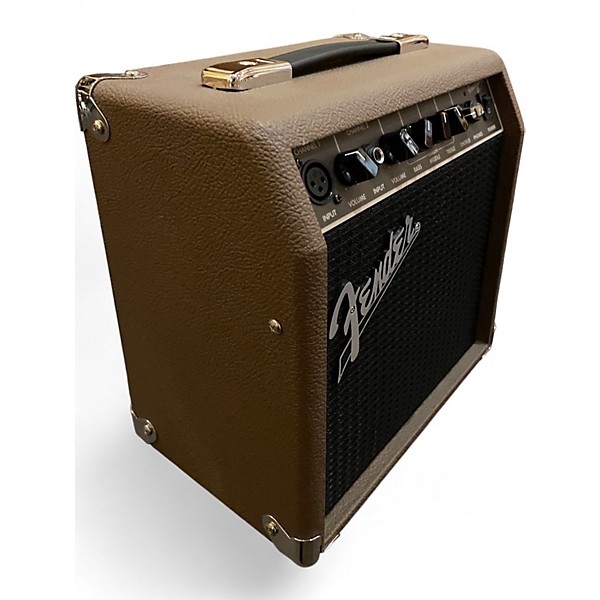 Used Fender Acoustasonic 15 Acoustic Guitar Combo Amp