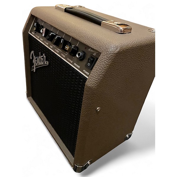 Used Fender Acoustasonic 15 Acoustic Guitar Combo Amp