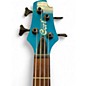 Used Cort Artisan Series C4 Deluxe Candy Blue Electric Bass Guitar
