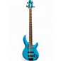 Used Cort Artisan Series C4 Deluxe Candy Blue Electric Bass Guitar