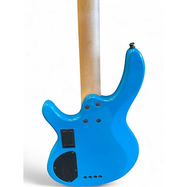 Used Cort Artisan Series C4 Deluxe Candy Blue Electric Bass Guitar
