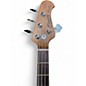Used Sterling Audio StingRay Ray34 Firemist Silver Electric Bass Guitar