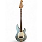 Used Sterling Audio StingRay Ray34 Firemist Silver Electric Bass Guitar