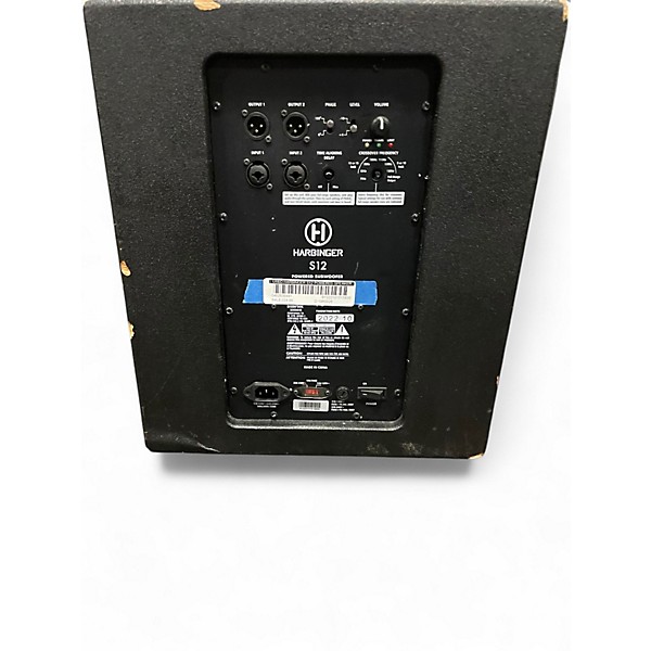 Used Harbinger S12 Powered Speaker