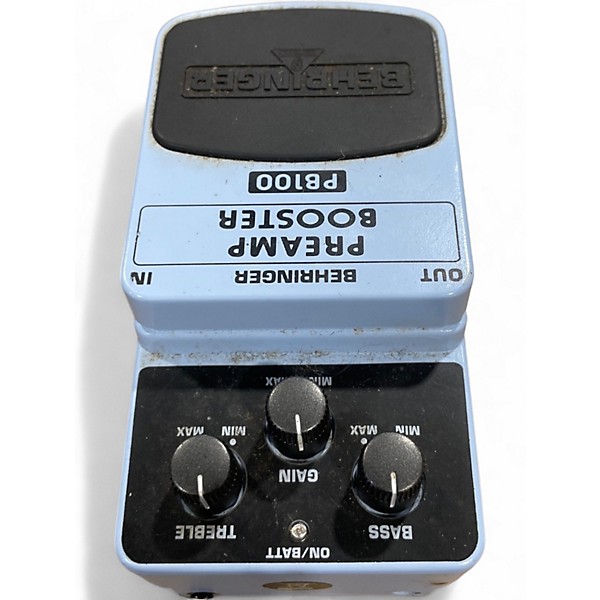 Used Behringer PB100 Preamp Booster Effect Pedal