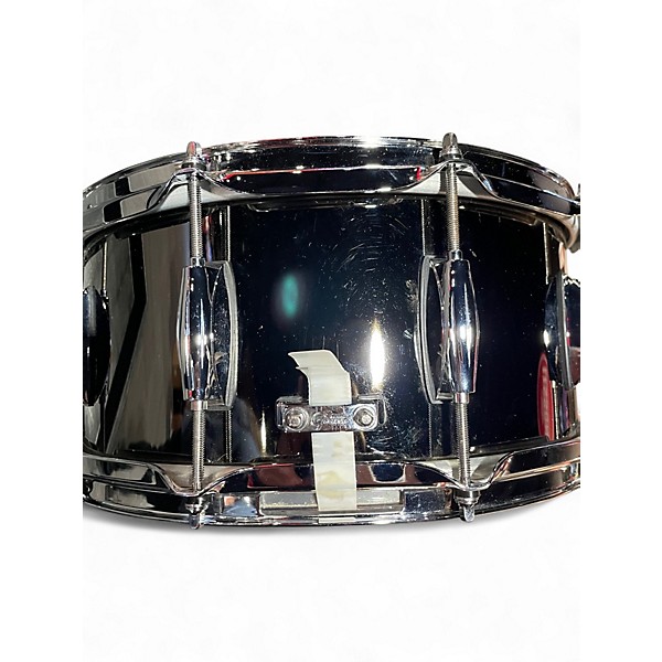 Used Gretsch Drums 6.5X14 Taylor Hawkins Designed Snare Black Nickel Over Steel Drum