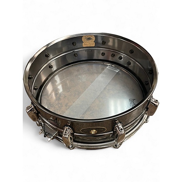 Used TAMA 14X5.5 Kenny Aronoff Trackmaster Engraved Drum