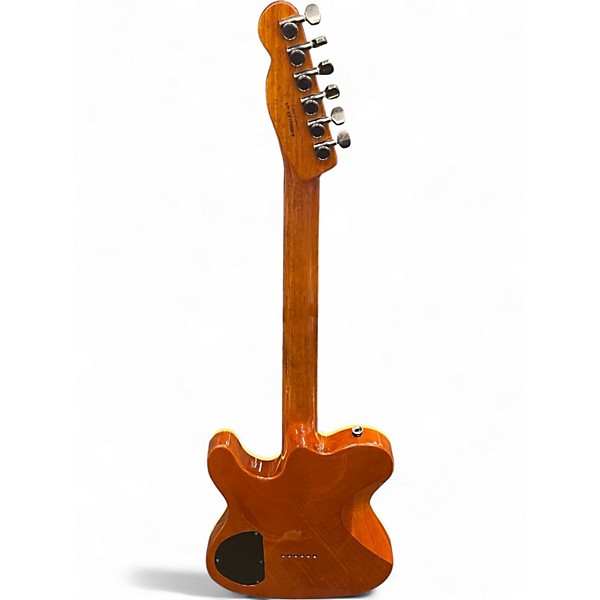 Used Fender Special Edition Custom Telecaster FMT HH Amber Solid Body Electric Guitar