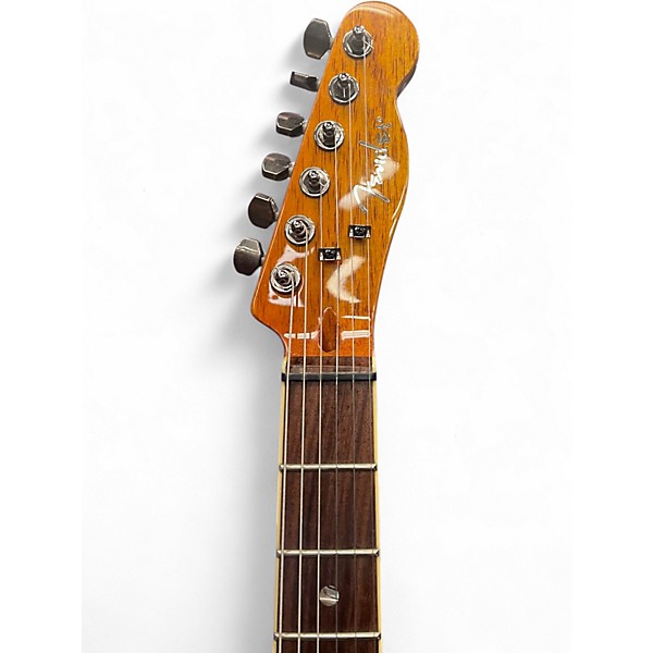 Used Fender Special Edition Custom Telecaster FMT HH Amber Solid Body Electric Guitar