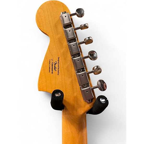 Used Squier Classic Vibe 70s Jaguar Sonic Blue Solid Body Electric Guitar