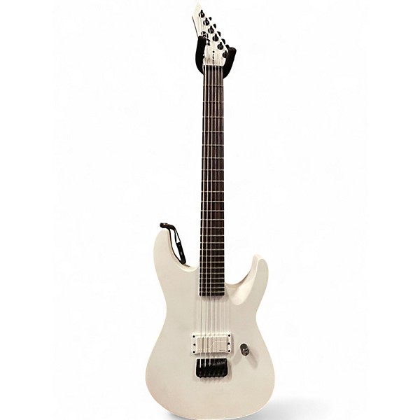 Used ESP LTD M-HT Arctic White Solid Body Electric Guitar