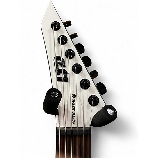 Used ESP LTD M-HT Arctic White Solid Body Electric Guitar