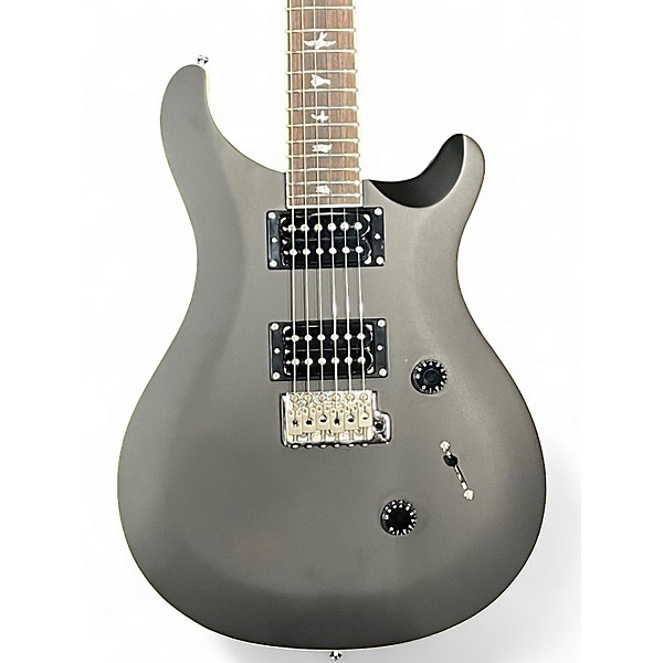 Used PRS SE Custom 24 Black Solid Body Electric Guitar