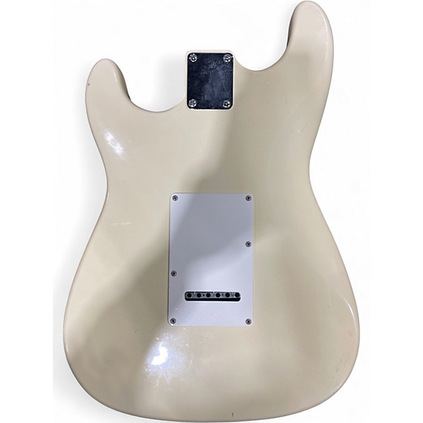 Used Squier Standard Stratocaster Buttercream Solid Body Electric Guitar