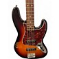 Used 2013 Fender American Standard Jazz Bass 3 Tone Sunburst Electric Bass Guitar