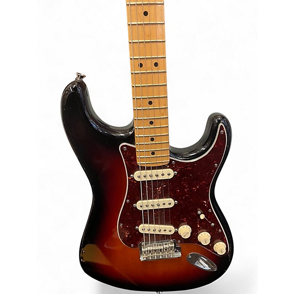 Used 2013 Fender American Standard Stratocaster 3 Color Sunburst Solid Body Electric Guitar