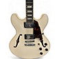 Used D'Angelico Premium Series DC Semihollow White Hollow Body Electric Guitar
