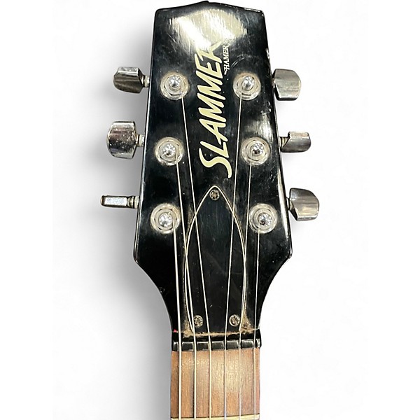 Used Hamer Slammer Red Solid Body Electric Guitar