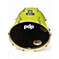 Used PDP by DW 7 Piece Concept Series SATIN OLIVE Drum Kit