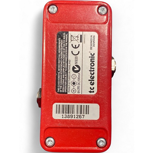 Used TC Electronic Hall Of Fame Mini Reverb Effect Pedal