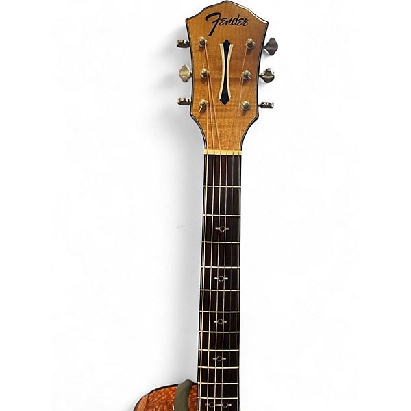 Used Fender FA345CE Antique Natural Acoustic Electric Guitar