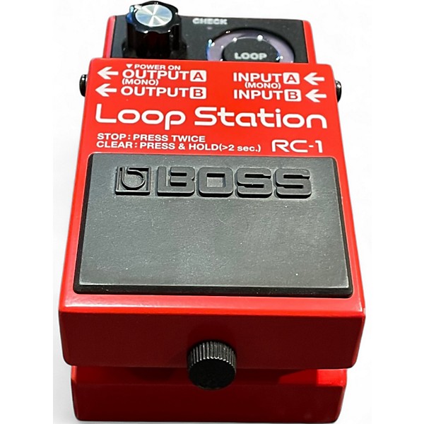Used BOSS RC1 Loop Station Pedal
