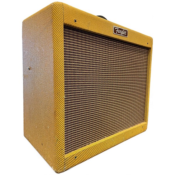 Used 2014 Fender Blues Junior Lacquered Tweed Tube Guitar Combo Amp