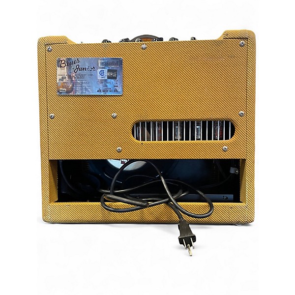 Used 2014 Fender Blues Junior Lacquered Tweed Tube Guitar Combo Amp