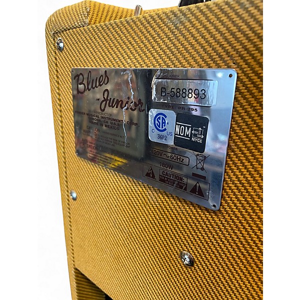 Used 2014 Fender Blues Junior Lacquered Tweed Tube Guitar Combo Amp
