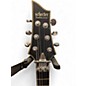 Used Schecter Guitar Research Damien Platinum Black Solid Body Electric Guitar