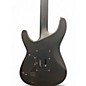 Used Schecter Guitar Research Damien Platinum Black Solid Body Electric Guitar