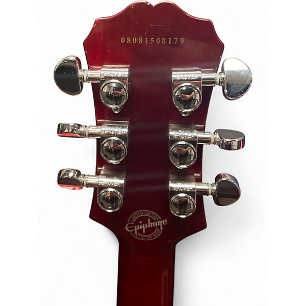 Used Epiphone SG Red Solid Body Electric Guitar