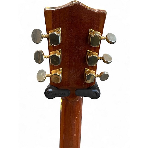 Used National Dreadnought  Natural Acoustic Guitar