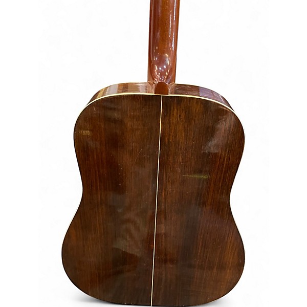 Used National Dreadnought  Natural Acoustic Guitar