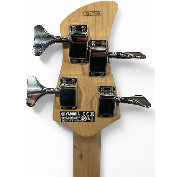Used Yamaha TRBX174EW Natural Electric Bass Guitar