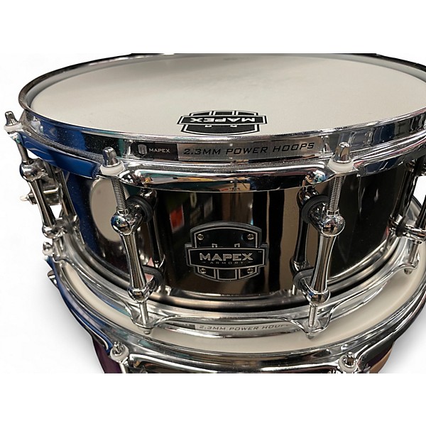 Used Mapex 6 Piece armory Trans Purple Drum Kit