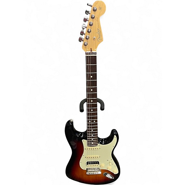 Used Fender American Professional Stratocaster HSS Shawbucker 3 Color Sunburst Solid Body Electric Guitar