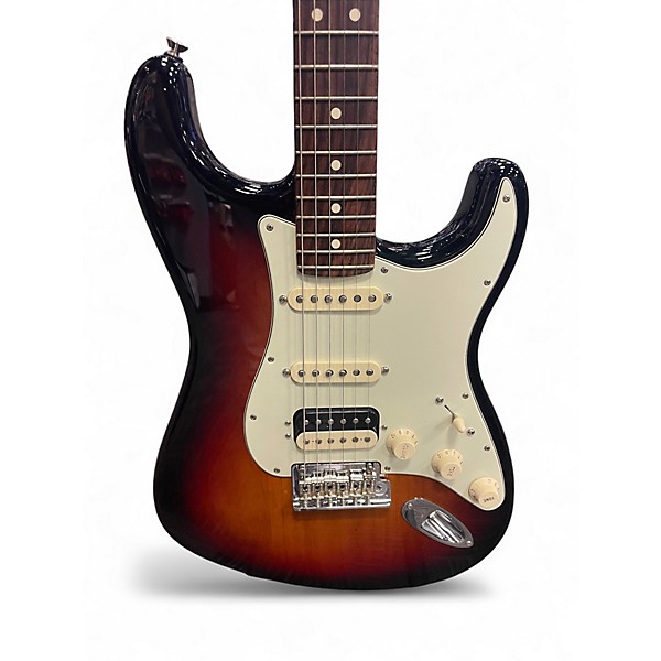 Used Fender American Professional Stratocaster HSS Shawbucker 3 Color Sunburst Solid Body Electric Guitar