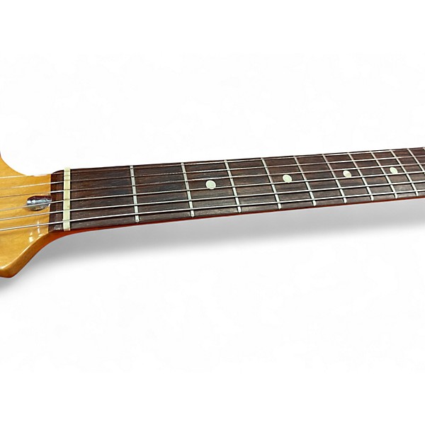 Vintage 1981 Fender American Stratocaster Black Solid Body Electric Guitar