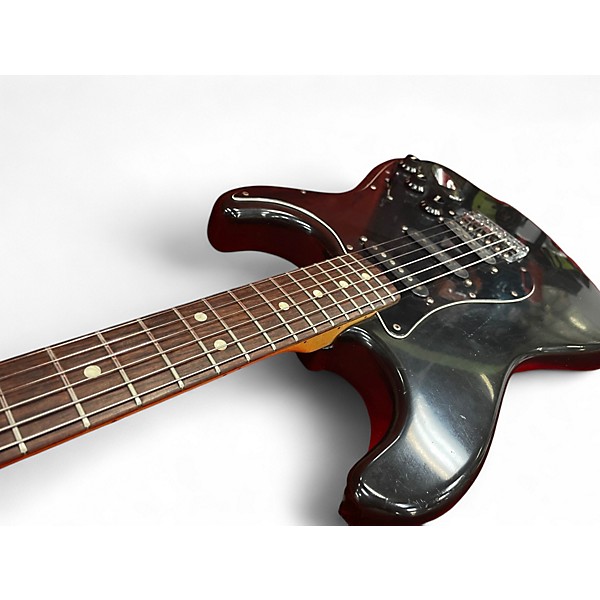 Vintage 1981 Fender American Stratocaster Black Solid Body Electric Guitar