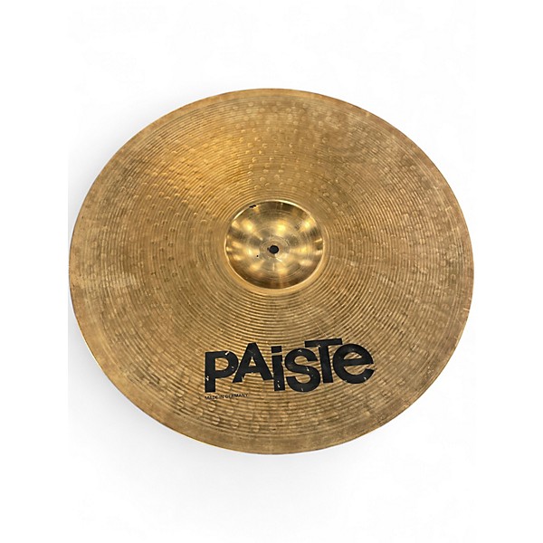 Used Paiste 20in Bronze 502  Cymbal