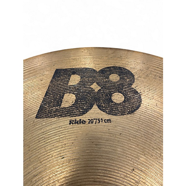 Used SABIAN 20in B8 Pro Medium Ride Cymbal