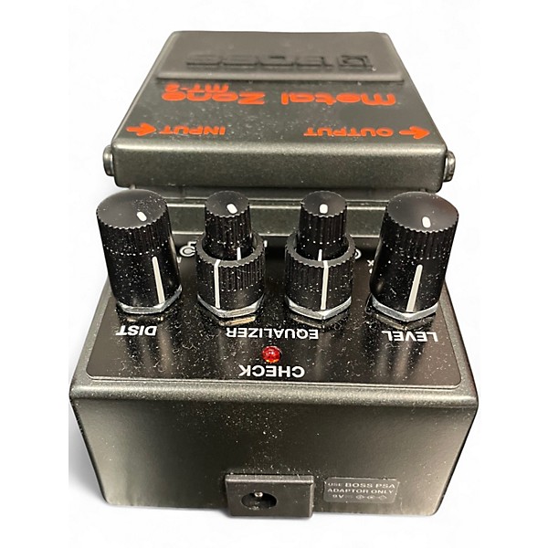 Used BOSS MT2 Metal Zone Distortion Effect Pedal