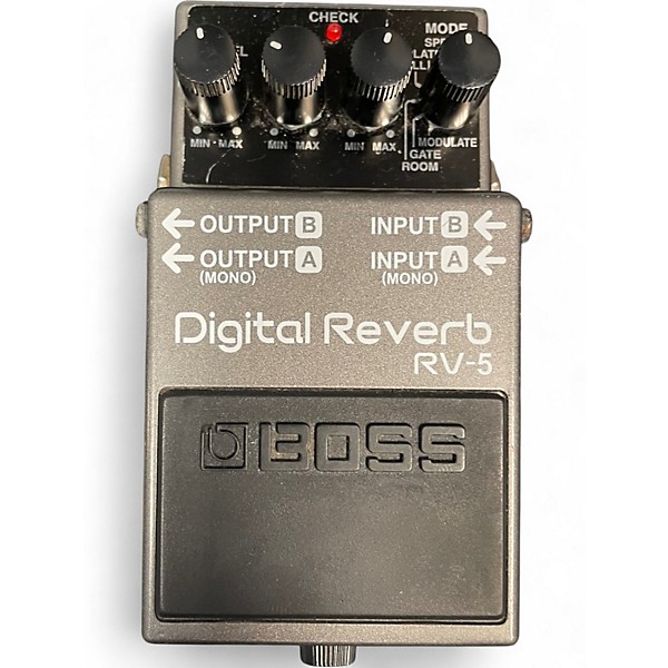 Used BOSS RV5 Digital Reverb Effect Pedal