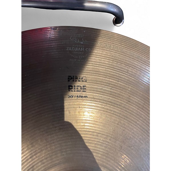 Used Zildjian 20in Ping Ride Cymbal
