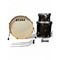 Used TAMA 3 Piece Superstar Classic Maple TRANSPARENT BLACK BURST Drum Kit thumbnail